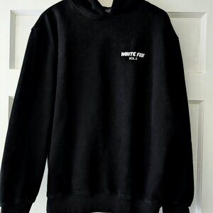 White fox hoodie
